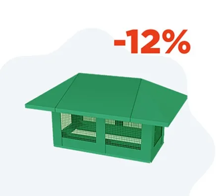 Минус 12% на дымники в эконом покрытии Минус 12% на дымники в эконом покрытии