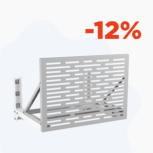 Скидка 12% на экраны для кондиционеров