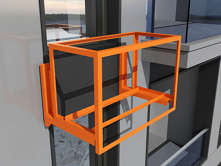 Корзина для кондиционера Т1 с художественной перфорацией