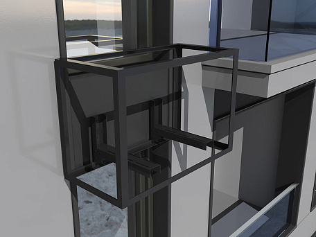 Корзина для кондиционера Т3 с ламелями Л2.1