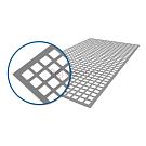 Лист перфорированный 0.9 мм Qg 15-20 1250х2500 Лист перфорированный 0.9 мм Qg 15-20 1250х2500