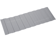 Двусторонний профнастил С8-4000х1150 0,60 мм сигнальный серый