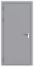 Дверь техническая однопольная глухая ДМ1-П1 левая