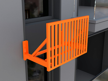 Экран для кондиционера Т4 с ламелями Л3.1