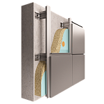 Вентилируемые фасады из оцинкованной стали