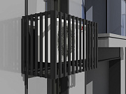 Корзина для кондиционера Т5 с вертикальными ламелями ВЛ1