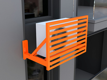 Экран для кондиционера Т4 с ламелями Л2.1