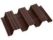 Профнастил H114-750 0,90 мм шоколадно-коричневый