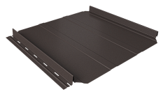 Кликфальц Line 0.5 мм Rooftop Бархат RAL 8019