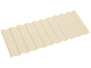 Двусторонний профнастил С21-1000 0,55 мм светлая слоновая кость Двусторонний профнастил С21-1000 0,55 мм светлая слоновая кость