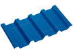 Профнастил Н60-845 0,60 мм сигнальный синий