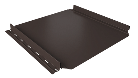 Кликфальц гладкий 0.45 мм RAL 8019