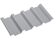 Двусторонний профнастил Н60-5000х845 0,55 мм сигнальный серый
