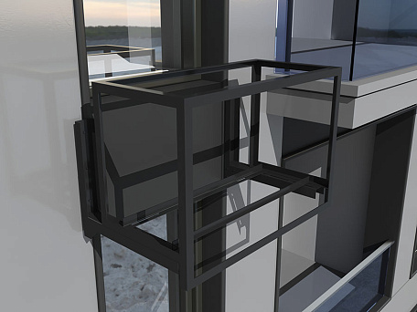 Корзина для кондиционера Т1 с ламелями Л3.1