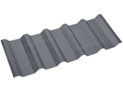 Двусторонний профнастил НС44-1000 стальной шелк 0,50 мм графитовый серый