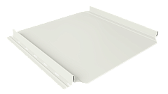 Кликфальц гладкий 0.55 мм RAL 9003