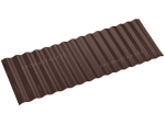 Гофролист С15-1088 0,55 мм шоколадно-коричневый Гофролист С15-1088 0,55 мм шоколадно-коричневый