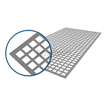Лист перфорированный 0.8 мм Qg 15-20 1200х3000 Лист перфорированный 0.8 мм Qg 15-20 1200х3000