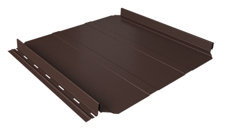 Кликфальц Line 0.5 мм Rooftop Бархат RAL 8017