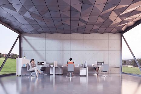 Пространство ваших идей: как подвесные 3D-потолки капитализируют архитектуру
