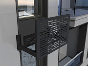 Экран для кондиционера Т4 с перфорацией П1 (Lve)