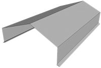 Парапет на кровлю Вид 3 2000х200 мм