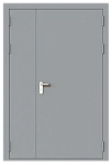 Дверь техническая полуторная глухая ДМ2-П1 правая