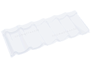 Металлочерепица Супер Классик 0,50 мм сигнальный белый