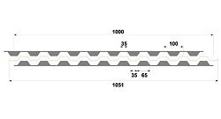 Уплотнитель С-21 симметричный