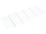 Двусторонний профнастил НС35-5000х1000 0,55 мм сигнальный белый