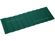 Двусторонний профнастил С8-2500х1150 0,65 мм зелёный мох