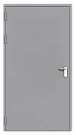 Дверь техническая однопольная глухая ДМ1-П3 левая (порог 14 мм)
