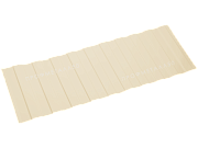 Двусторонний профнастил С8-2500х1150 0,55 мм светлая слоновая кость