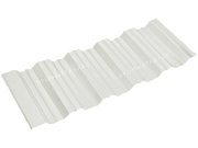 Двусторонний профнастил НС35-2500х1000 0,65 мм серо-белый