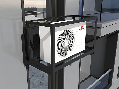 Корзина для кондиционера Т5 с вертикальными трубами ВТР1