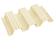 Профнастил H114-750 0,90 мм слоновая кость