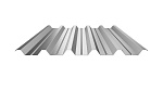Профнастил НС44-1000 1,20 мм алюминиевый