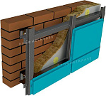 Фасадные кассеты открытого типа с порошковым покрытием 1160х600 мм мм толщина 1,00 мм