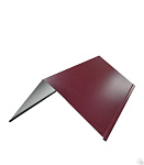 Коньковая планка Стальной шелк