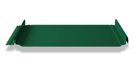 Кликфальц гладкий 0.45 мм RAL 6005