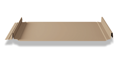 Кликфальц гладкий 0.6 мм RAL 1019