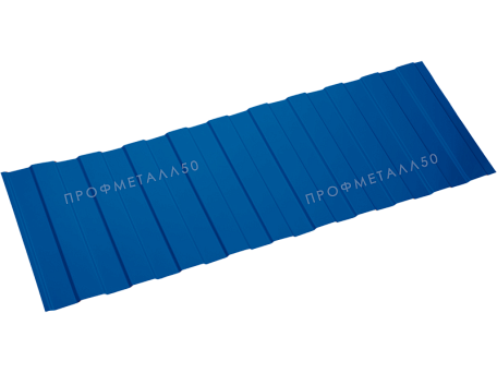 Профнастил С8-1150 0,45 мм сигнальный синий