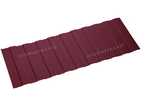 Профнастил С8-1150 0,70 мм винно-красный