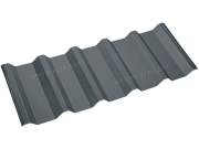 Двусторонний профнастил С44-2500х1000 0,60 мм антрацитово-серый